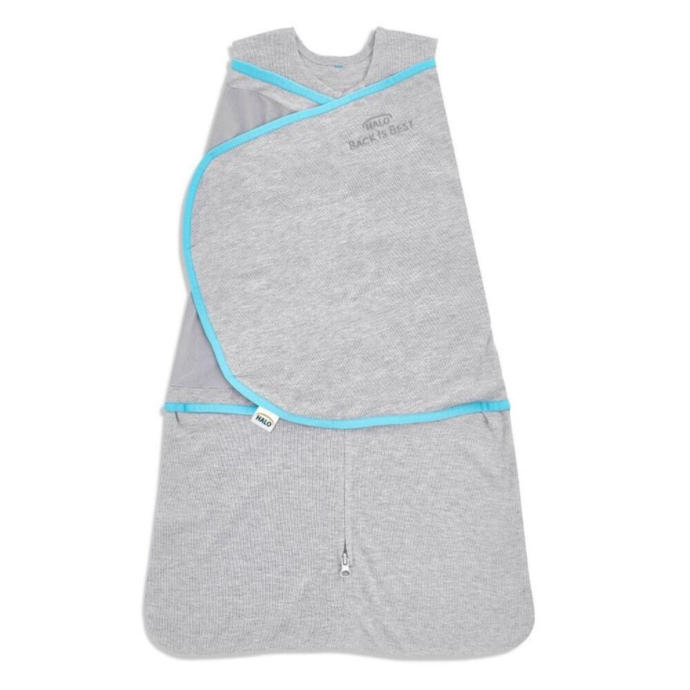 HALO Innovations - Sleepsack Swaddle Wrap Ideal Temp Gray